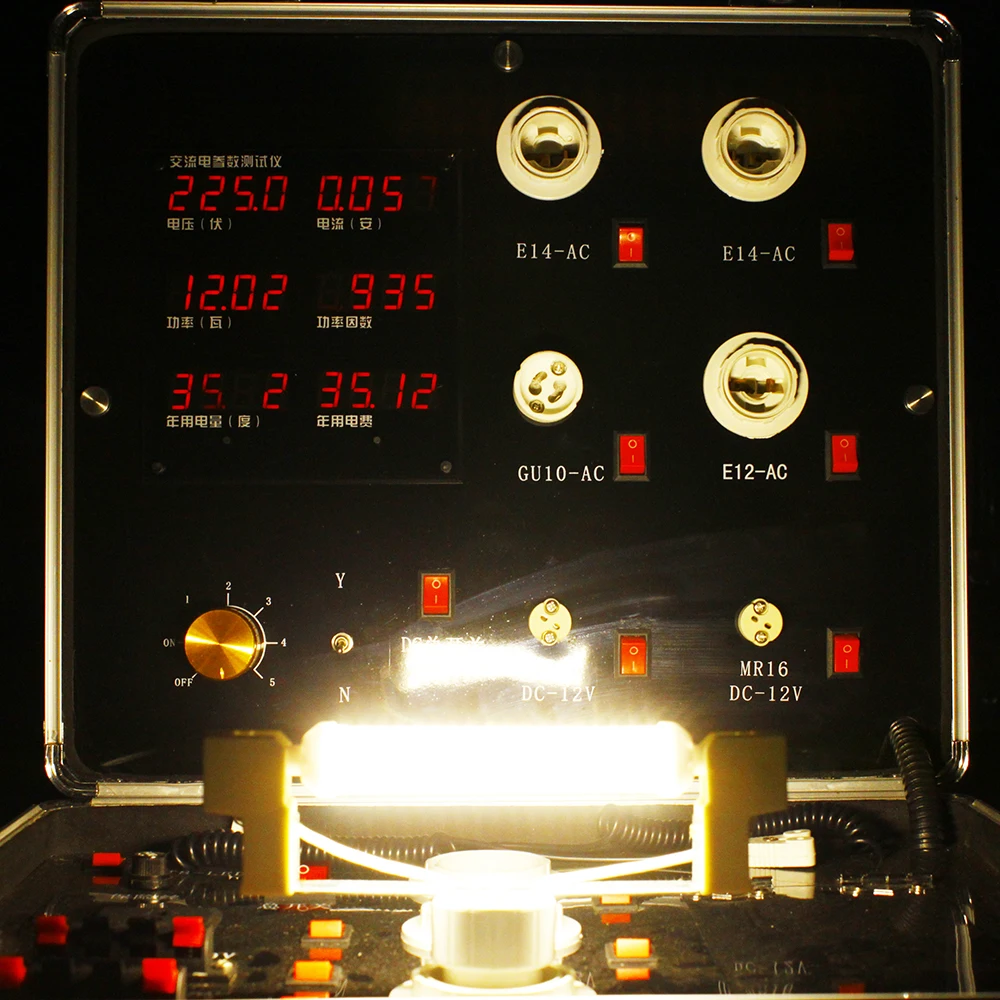 Светодиодная лампа R7S 6 Вт 9 12 78 мм 118 135 SMD 2835 светодиодная лампочка 220 В 240 в кукуруза
