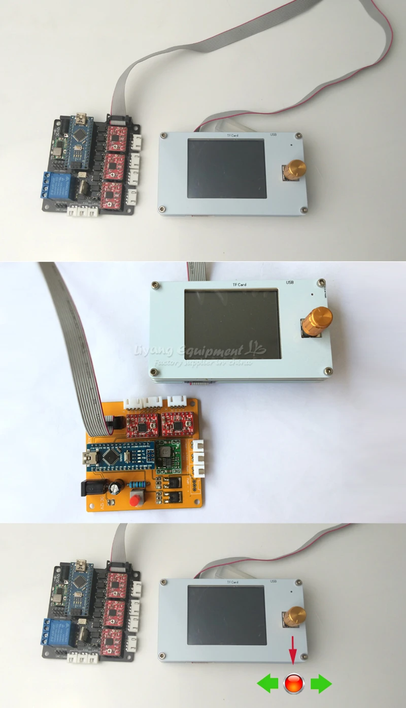 LY TLP 01 Автономный контроллер TFT LCD панель для мини настольного лазера и станка с