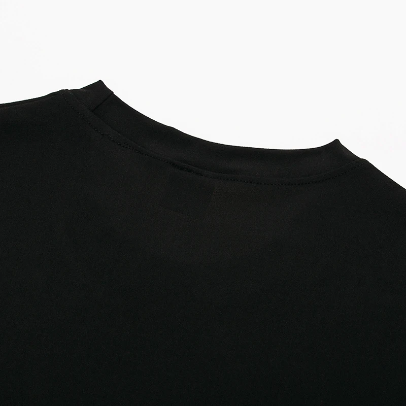 Новинка 2018 Однотонная футболка мужские черно-белые футболки из 100% хлопка летние