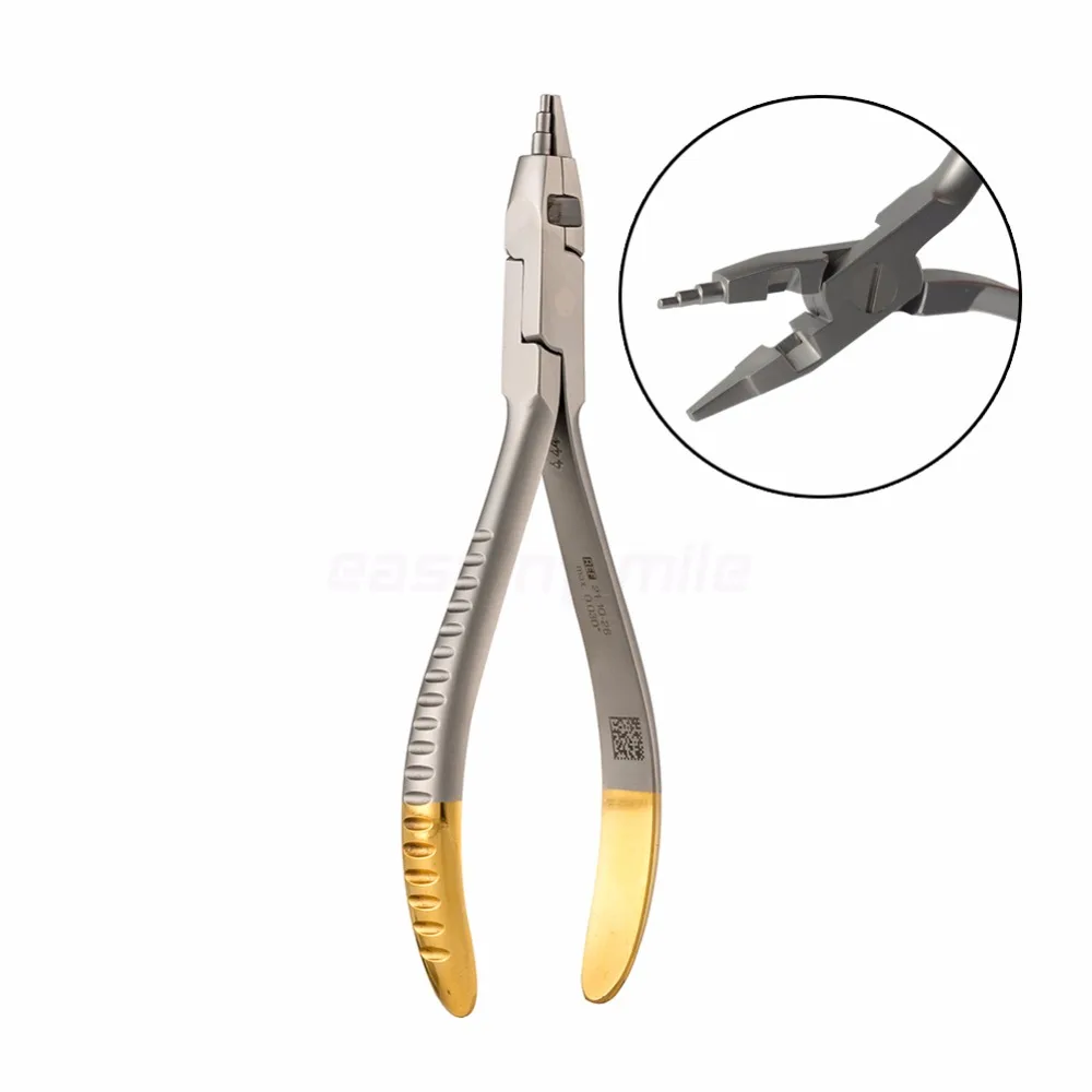 Dental Ortho wire cutters OMEGA Wire Bending With Cutter TC-Half Gold MAX 0.030 Premium quality