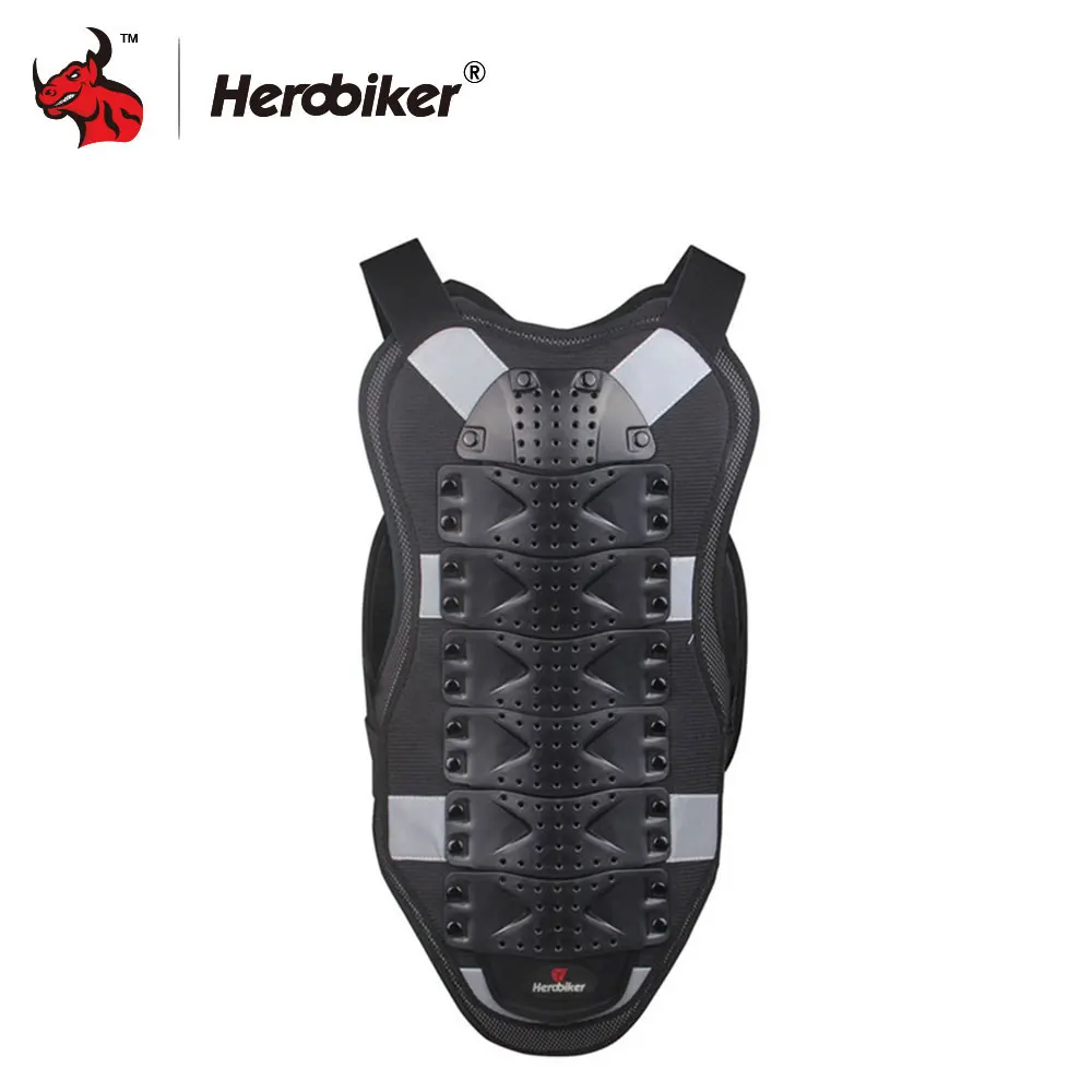 Защитный жилет HEROBIKER для мотокросса бронированный защиты спины и груди гонок +