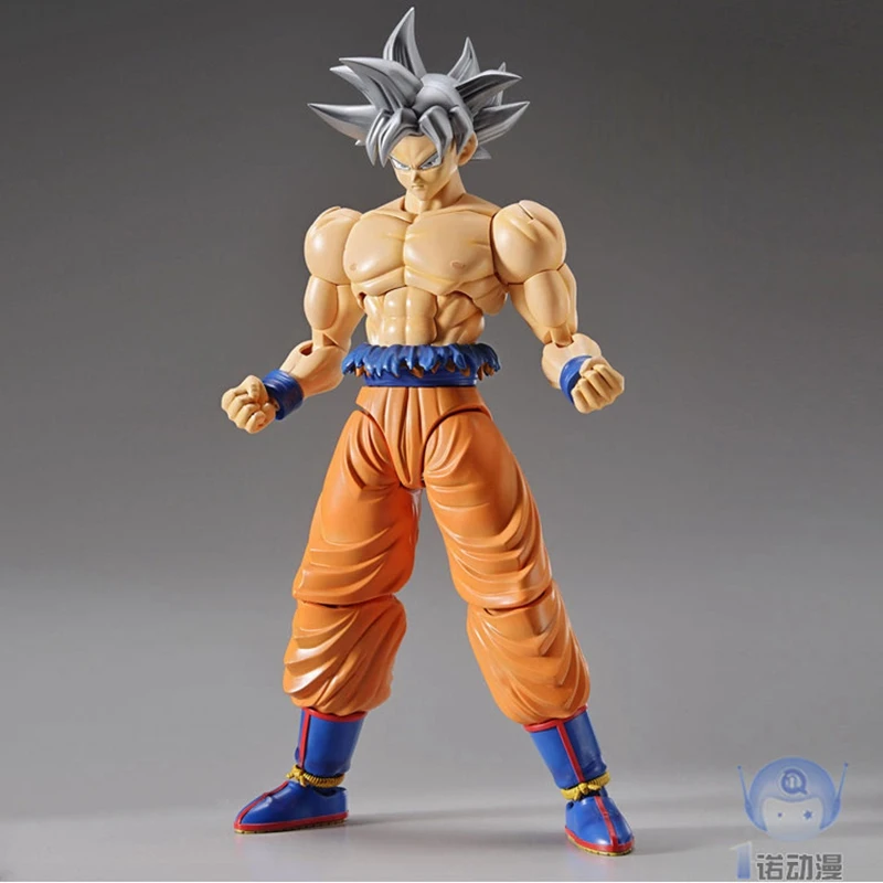 Original BANDAI Dragon ball Z DBZ ULTIMATE SOLDIERS Goku ultra instinct UI Kit Building Model Figurals