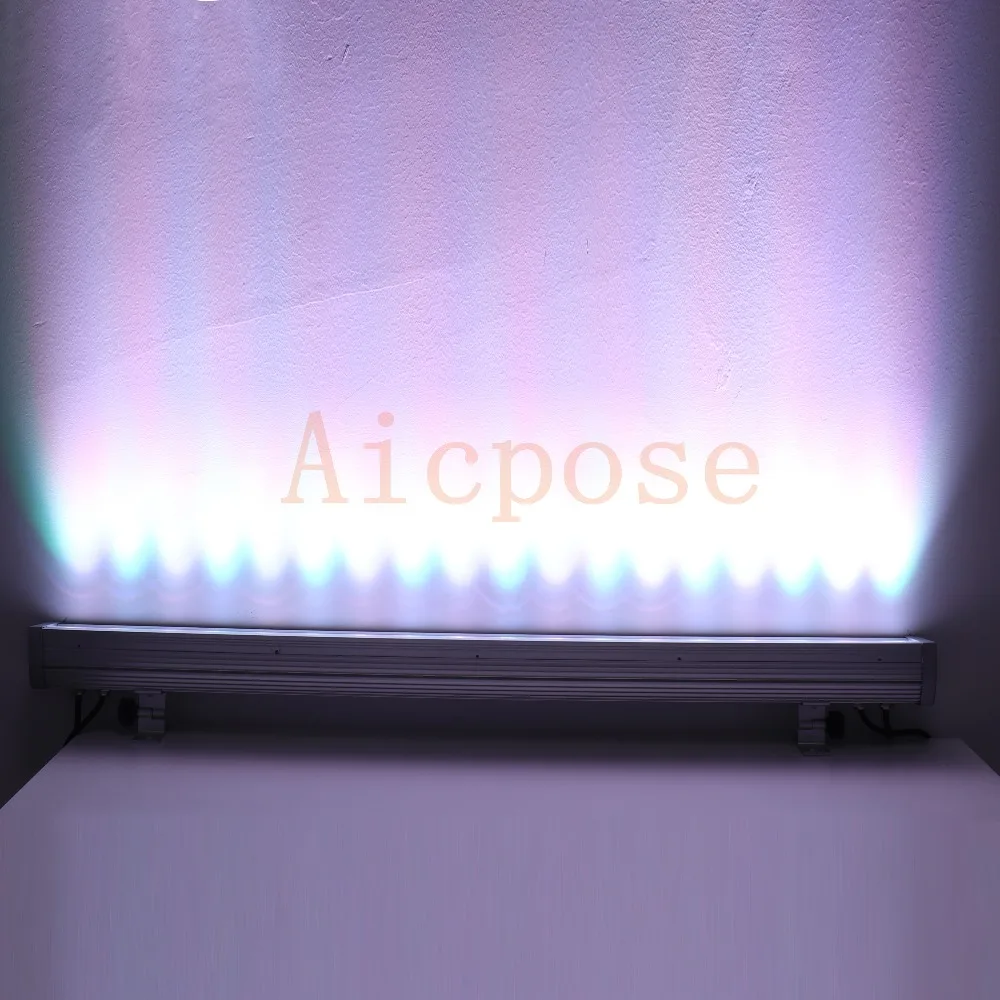 

6pcs/lots 18x12w RGBW 4in1 IP65 waterproof Wall Wash Light With DMX512 Control Led Outdoor Flood Light DJ Bar Show Stage Light