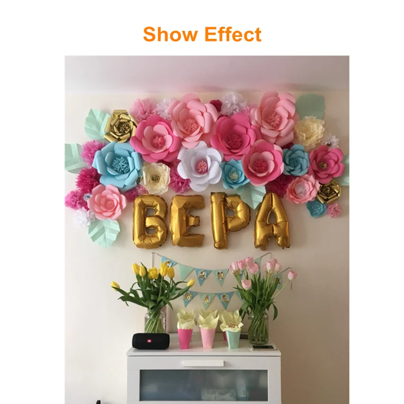 17 дюймов Золотая буква алфавита воздушный шар из фольги День рождения новогодний