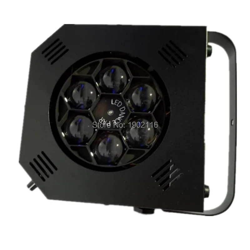 Niugul 100 Вт пчелиный глаз луч светильник 6X15 RGBW 4в1 DMX512 светодиодный с поворотным