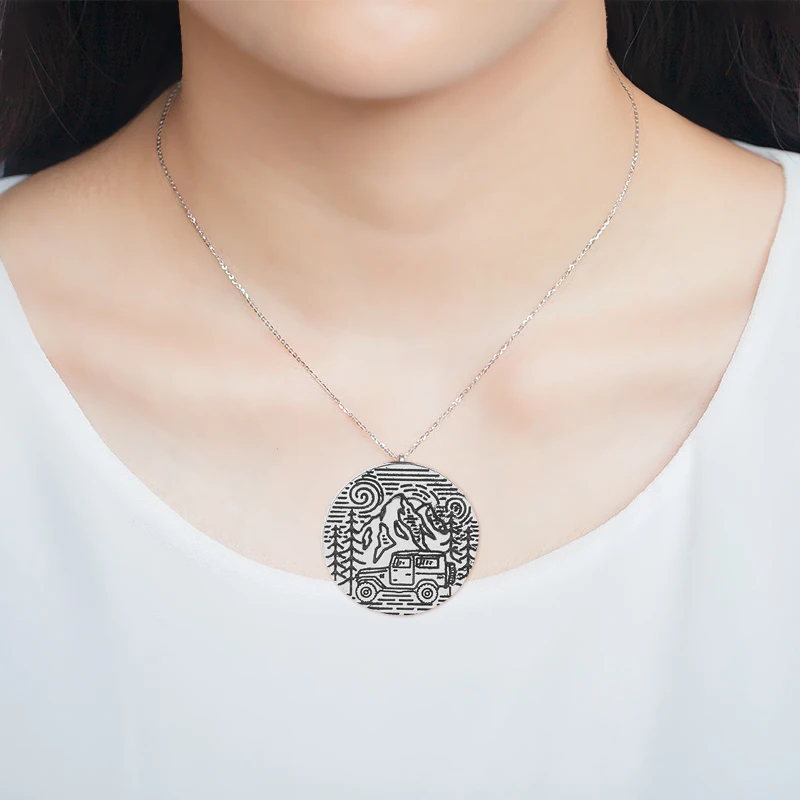 Рыбий крючок слепой дропшиппинг Драйв джип чтобы путешествовать счастливо в