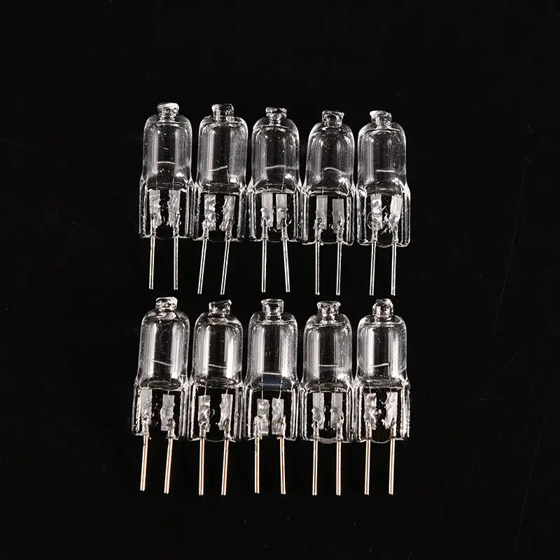 Высокое Качество 10x G4 Тип JC галогенные светильник лампы 12V 20 Вт оптовая