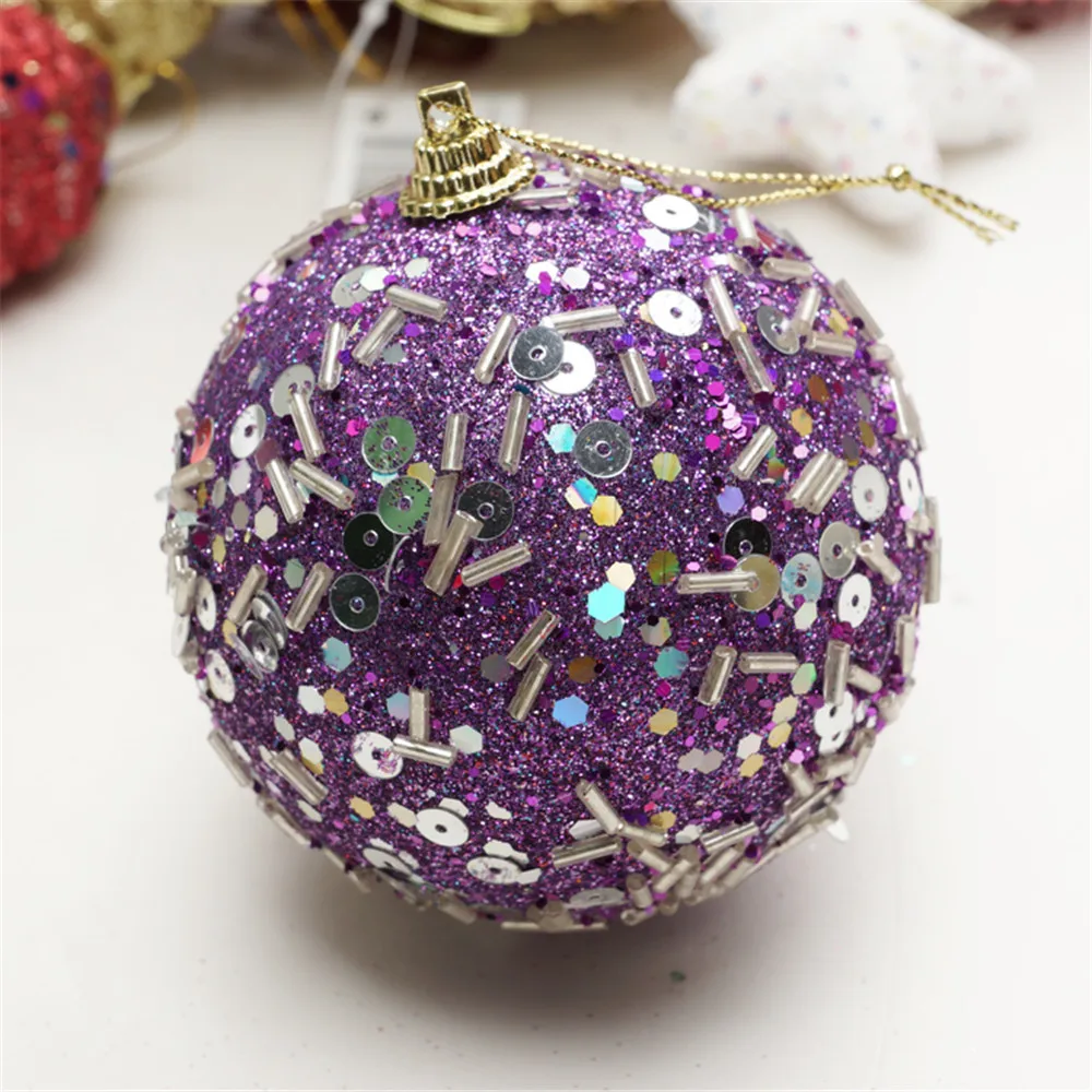 8 см Рождественская елка украшения Bolas De Navidad Висячие елочные шары вечерние для