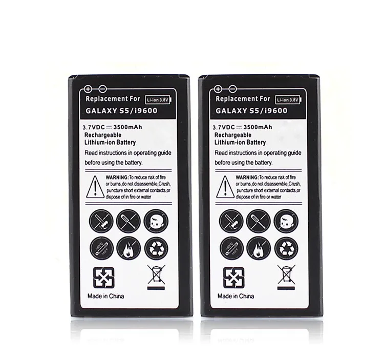 Батарея телефона для Samsung Galaxy S5 Расширенная Высококачественная 3500mAh запасная