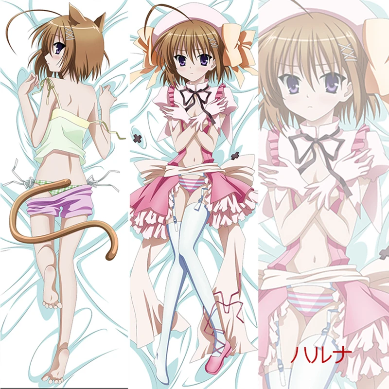 

Наволочка для подушки Hentai, японские аниме подушки, Kore wa Zombie desu ka Haruna