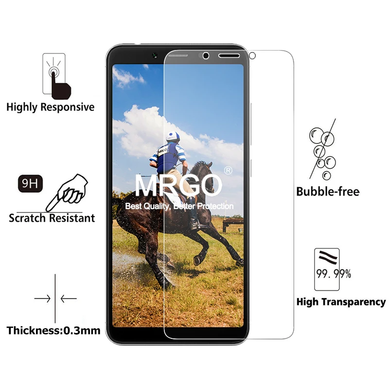 Закаленное стекло для Xiaomi Redmi 6A 6 Pro Защитная пленка 2.5D на телефон Защитное