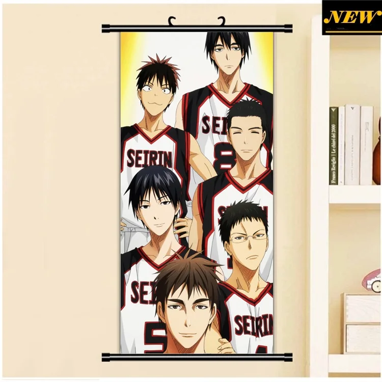 45X95 см Kuroko no Basuke Basketball Seirin. High sport аниме мультфильм прокрутки Настенная картина