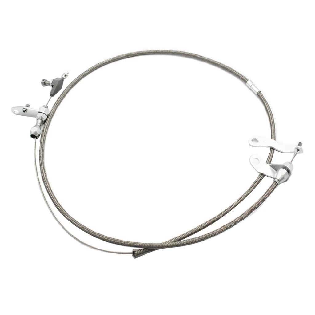 

Braided Kick Down Cable Gas Throttle Cable for Ford C4 Transmission