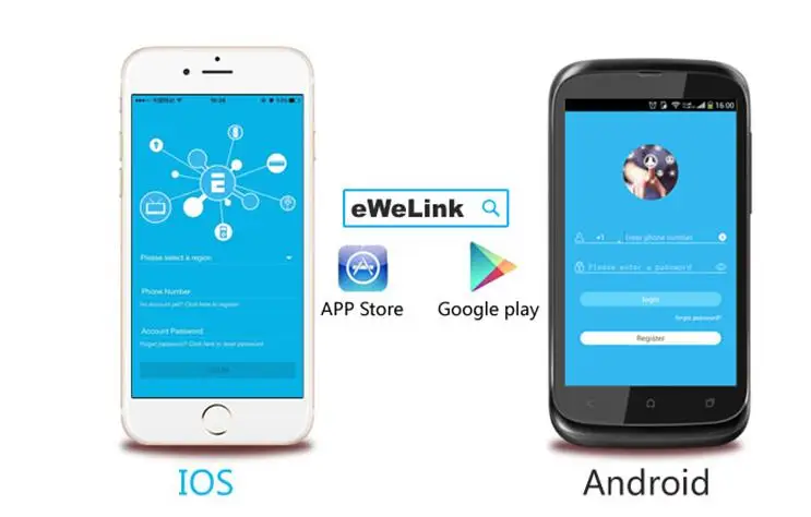 Двойной 2CH Wi Fi Беспроводной смарт Swtich модуль ABS корпус Розетка для DIY IOS Android