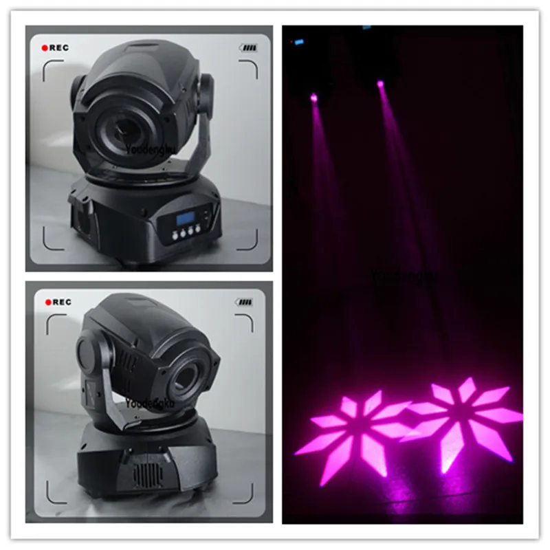 

4 pieces 60w moving head dj spot 3 prism dmx stage movinghead 60w led light