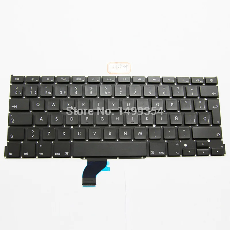 5 шт. новая A1502 испанская клавиатура для Apple Macbook Pro 13 ''Retina стандартная 2013 2014