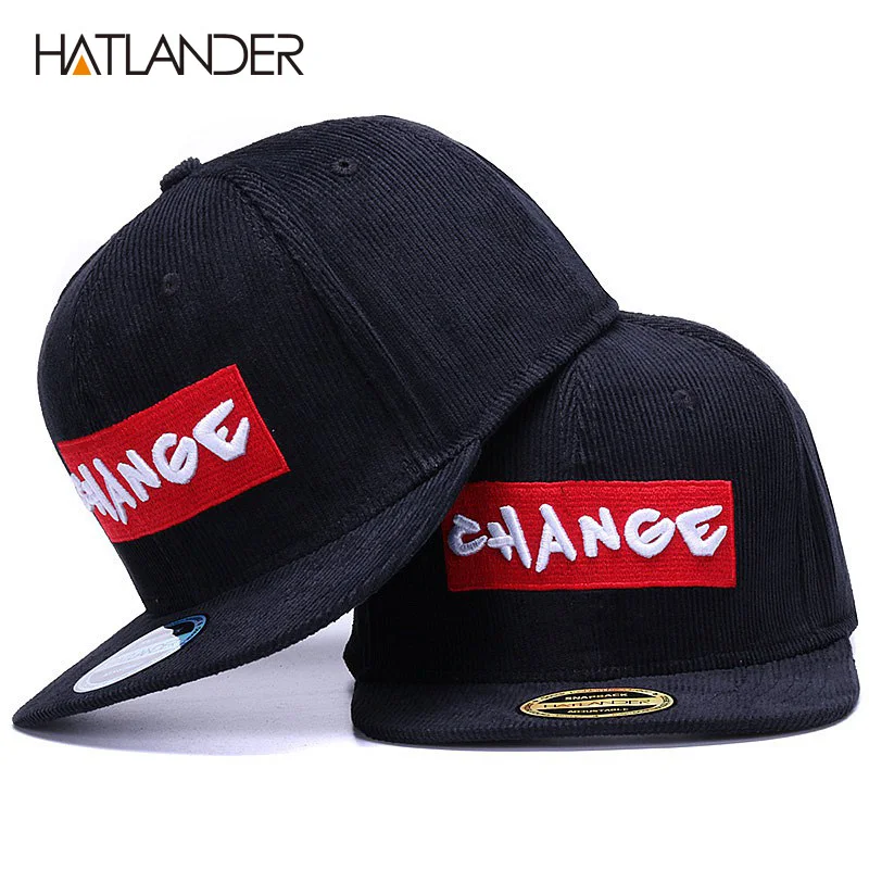 Кепка HATLANDER Мужская Вельветовая брендовая бейсболка с вышивкой и надписью