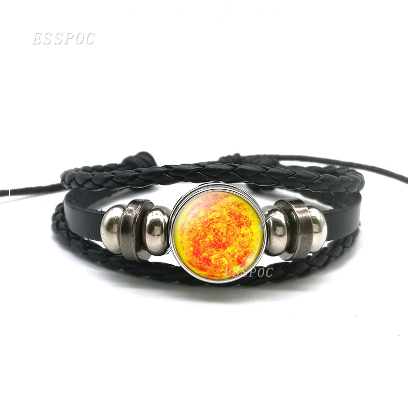 Модные аксессуары планета луна солнце ювелирные изделия сделай сам стеклянная