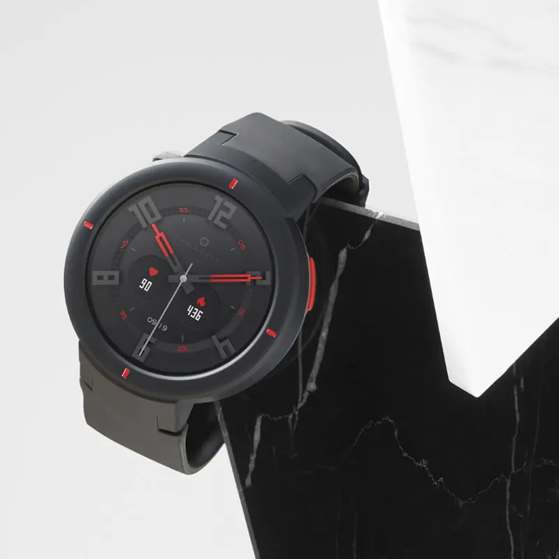 Глобальная версия Huami Amazfit Verge смарт-телефон часы с сделать/ответить на звонок IP68 AMOLED сенсорный экран Bluetooth/WiFi для мужчин/женщин