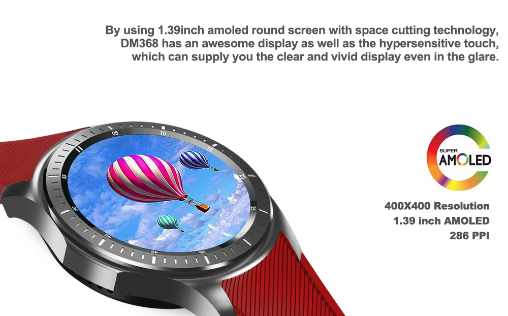NIYOQUE DM368 Смарт-часы телефон 1,39 дюймов Android 5,1 3g MTK6580 1. 3g Гц 4 ядра 8 Гб Гбс часы с шагомером пульсометром со наручные часы