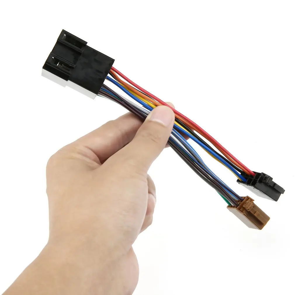 Новый автомобильный стерео звуковая проводка с адаптер ISO для peugeot 106 206 306 307 405 406