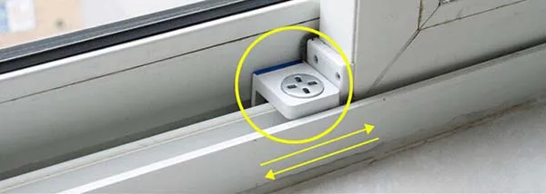 

Mounted free window latch child safety window lash lock for sliding window anti-theft limit lock falling prevention KF411