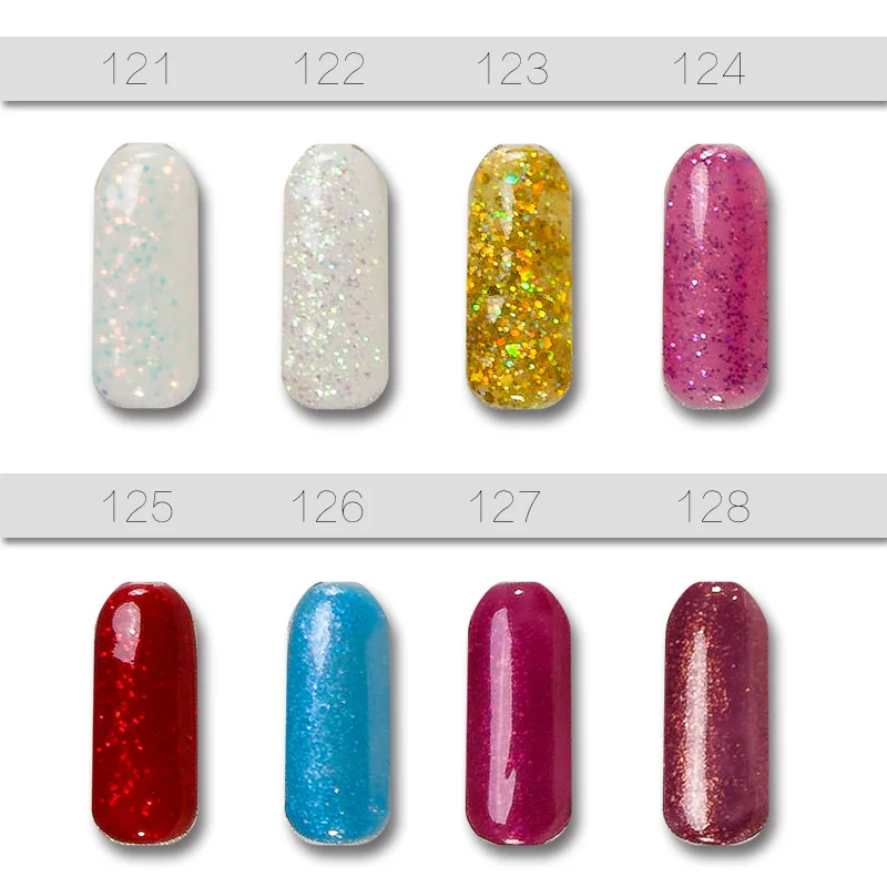 MSHARE 8 шт. УФ Гель лак Блестящий Платиновый впитывающий для маникюра ногтей|Гель