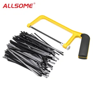 ALLSOME 6 дюймов 150 мм пильный диск пластиковой ручкой мини Пильная рама ножовка стеллаж для выставки товаров для деревообработки HT2416-2417 +