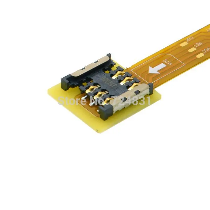 Jimier 10 см микро сим-карта для Nano SIM набор мужской и женский удлинитель мягкий