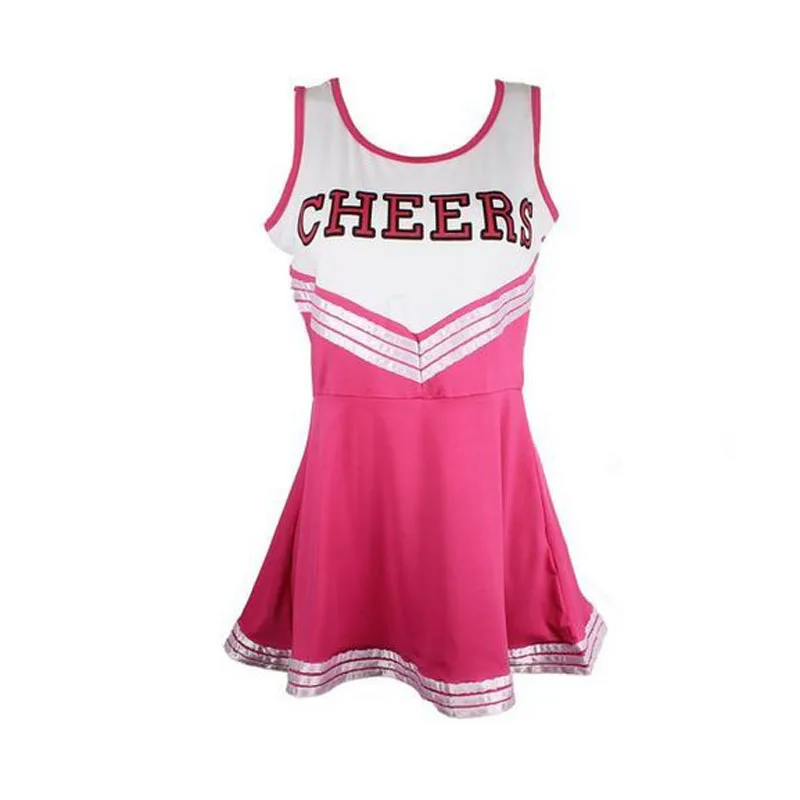 Женская сексуальная униформа для старшей школы одежда чарлидинга костюм девочек