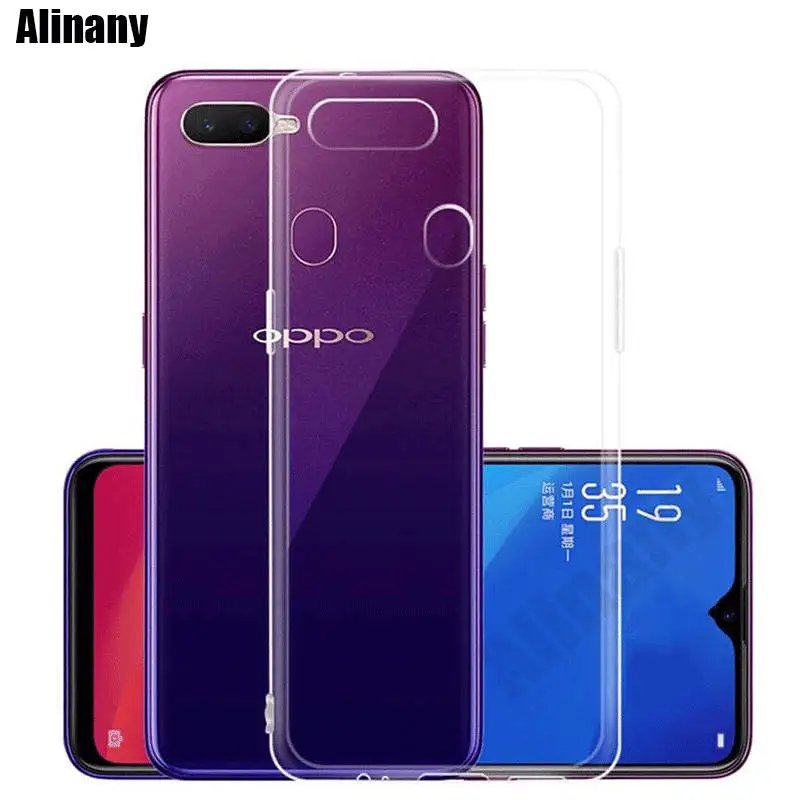 Чехол OPPO AX7 чехол прозрачный мягкий ТПУ для телефона задняя крышка AX 7 OPPOAX7 CPH1901