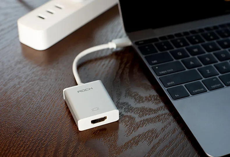 Original ROCK USB3.0 Type C to HDMI converter Conversion line HD Line Date Cable | Мобильные телефоны и аксессуары