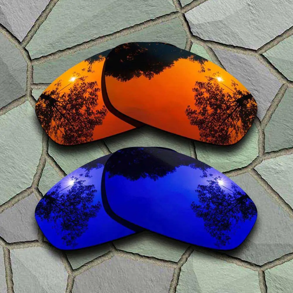 Red-Violet Blue Солнцезащитные очки поляризованные Сменные линзы для Oakley Juliet-variets - Цвет линз: Red-Violet Blue