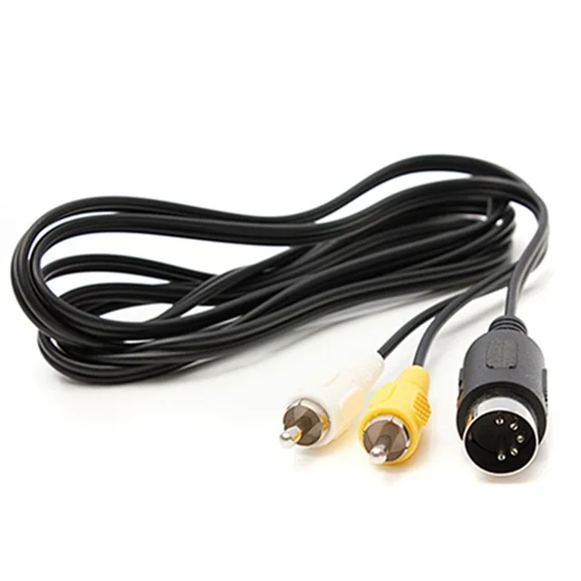 2 шт. Лидер продаж 6 футов A/V кабель привода MD 1 для главной системы RCA Phono AV видео Sega