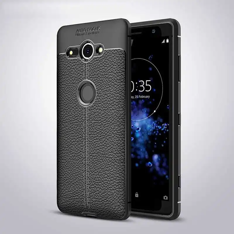 

Mokoemi Lichee Pattern Shock Proof Soft 5.0"For Sony Xperia XZ2 Compact Case For Sony Xperia XZ2 Compact Phone Case Cover