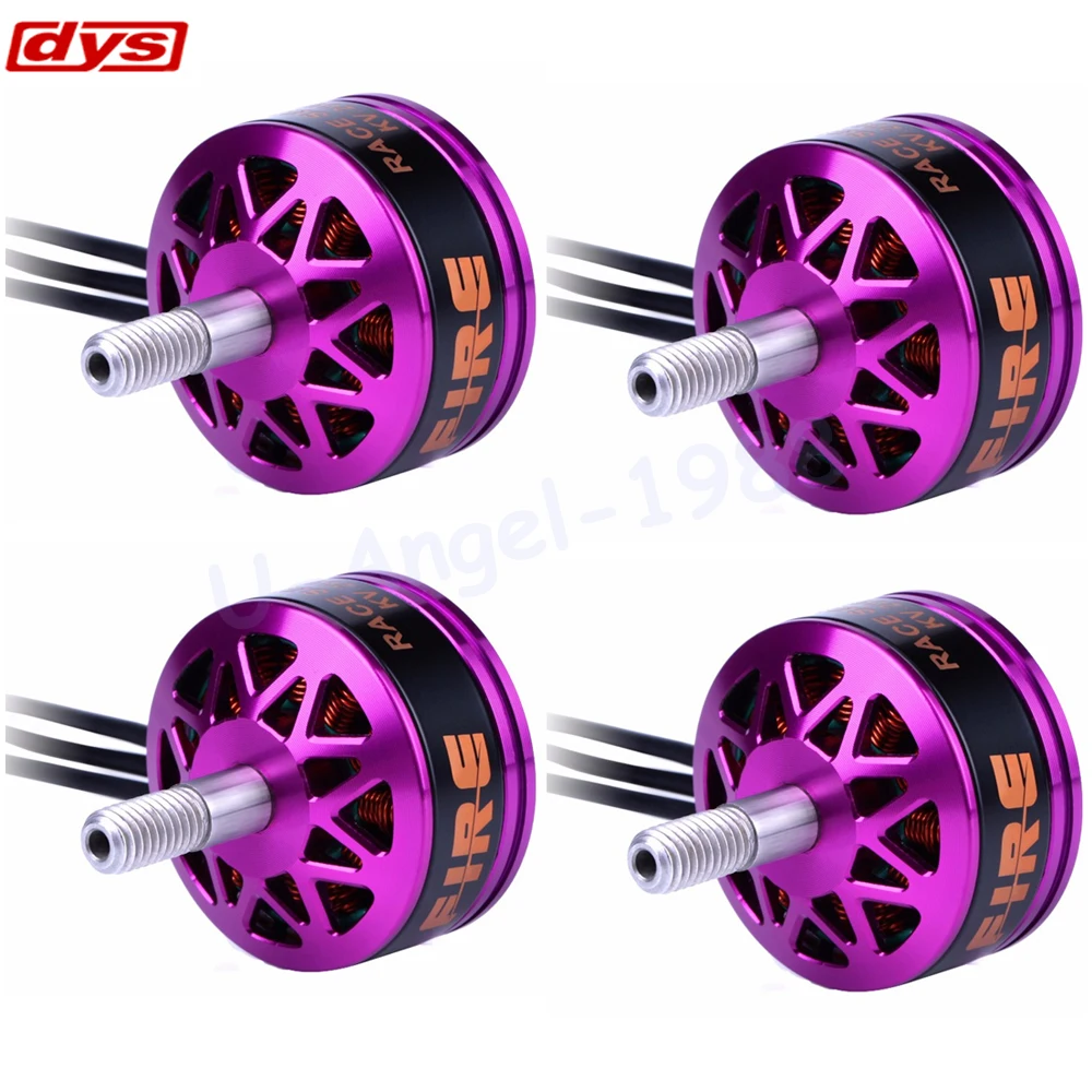 

4 шт./лот DYS Fire 2206 2100KV 2300KV 2600KV 2-4S бесщеточный двигатель 2 CW 2 CCW для 200 210 220 280 FPV Гоночная рама