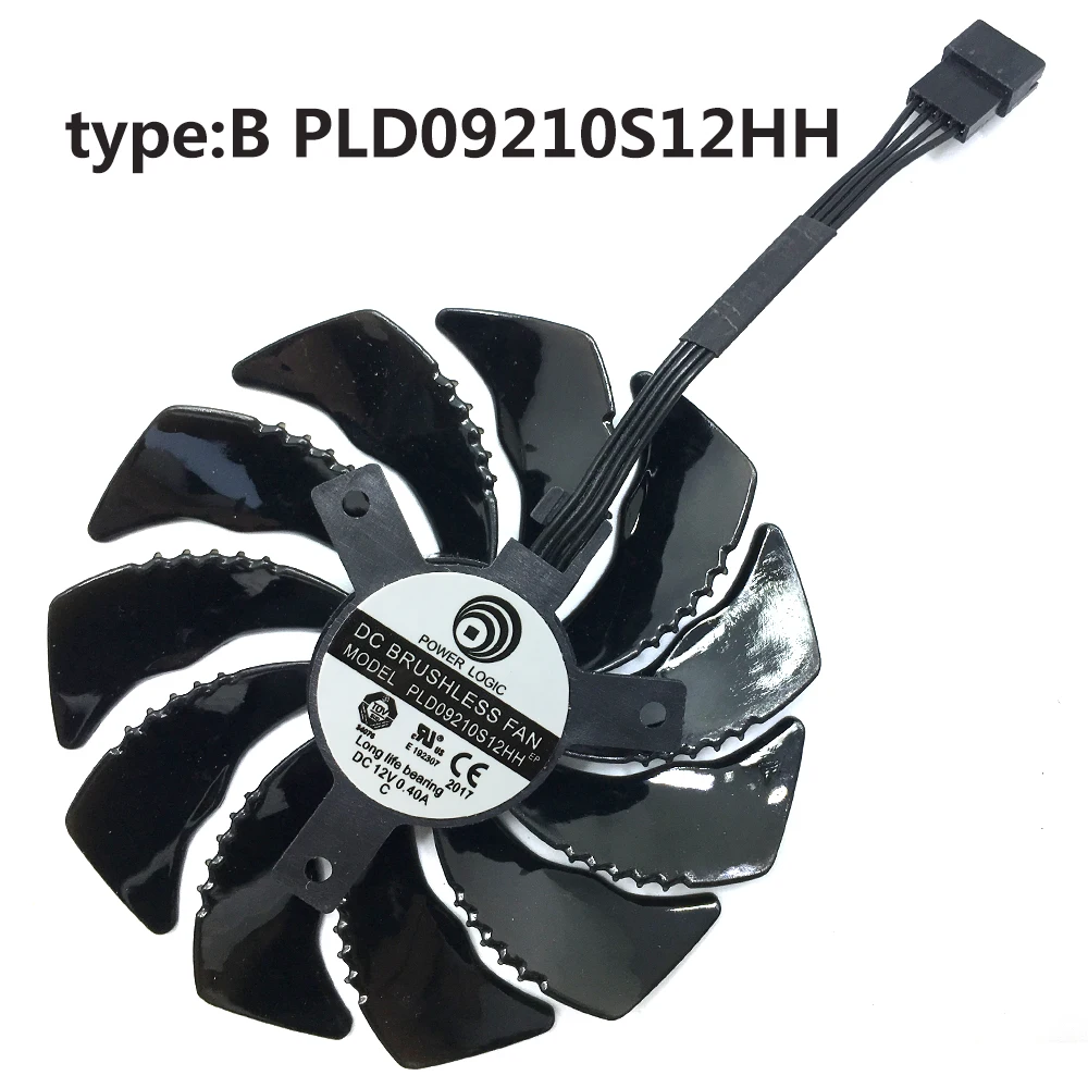 88 мм PLD09210S12HH 4Pin вентилятор охлаждения для Gigabyte GTX 1050 1060 1070 960 RX 470 480 570 580 Графика карты кулер вентилятор