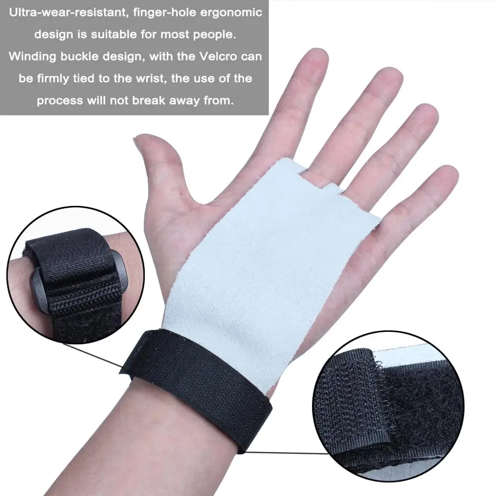 1xpair = 2 шт. кожаные гимнастические защитные ручки для запястья рук идеально