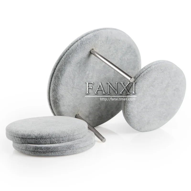 Fanxi розовые ледяные бархатные часы браслет держатель для браслета ювелирные