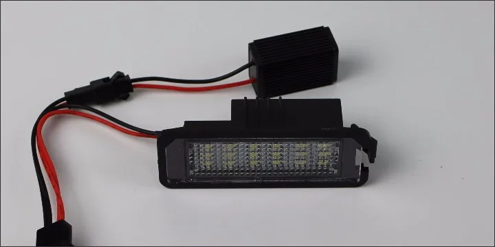 Для SEAT Ibiza Mk3 6L подтяжка лица/ST SC Mk4 6J/подсветка номерного знака автомобиля/Подсветка рамки номера/высококачественный светодиодный светильник