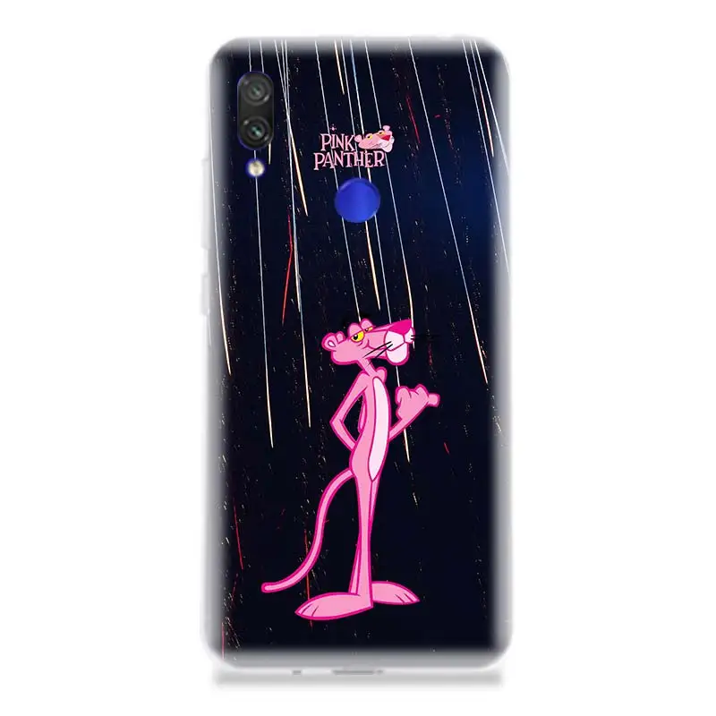 Розовая пантера уникальный чехол для телефона Xiao mi Red S2 Y3 Y2 K20 Pro Note 7 7S 6 5 4 4X Pocophone F1 9