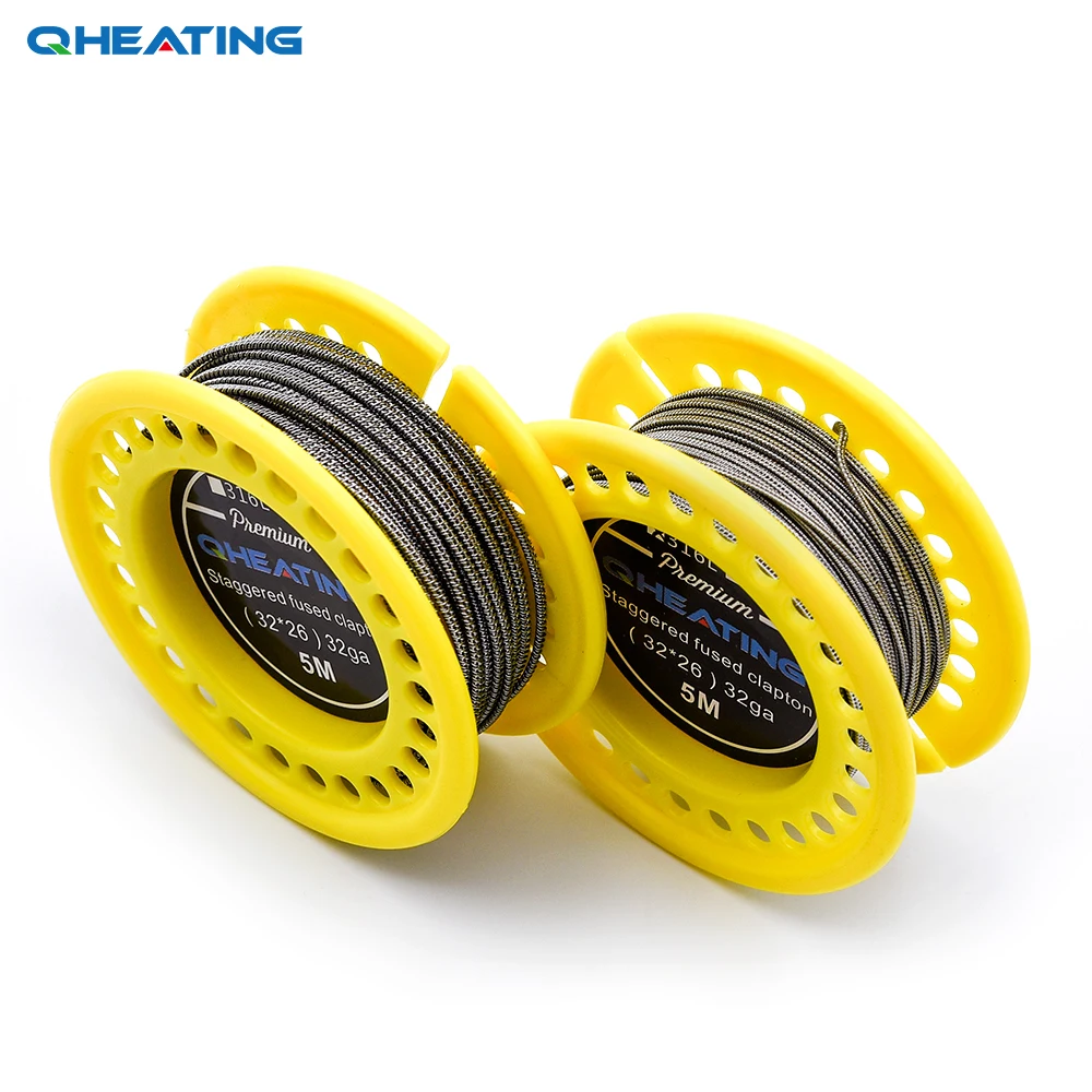 Новейшая супершатана сплавленная намотка Clapton для RDA RBA атомайзера вапорайзер