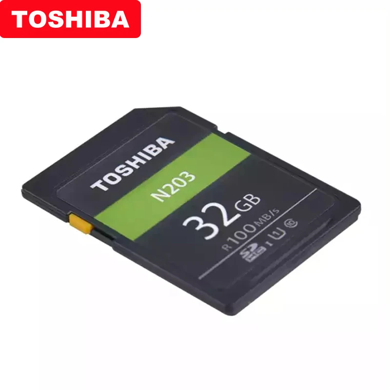 Оригинальная высокоскоростная память TOSHIBA SD N203 32 ГБ 64 128 C10 sd-карта с поддержкой