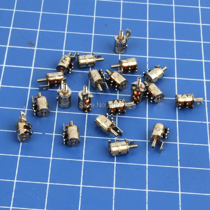 30 шт. 3VDC 2 фазы 4 провода микро шаговый двигатель miniture для diy | Обустройство дома