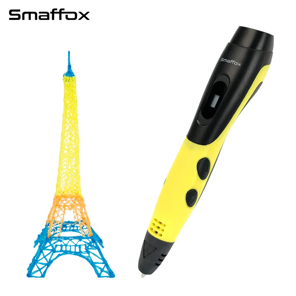 SMAFFOX 3D ручка 100 м ABS 20 штук режим копирования печати ручки с oled 5 В 2A адаптер литья diy