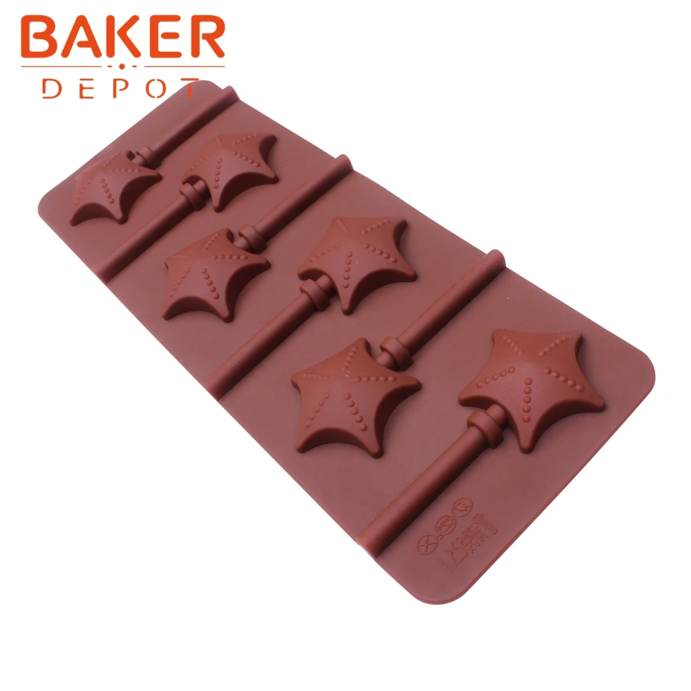 BAKER DEPOT, силиконовая форма для леденцов, для конфет, шоколада, круглая форма для выпечки тортов, форма для украшения, форма для выпечки, инструмент, медведь, формы для леденцов
