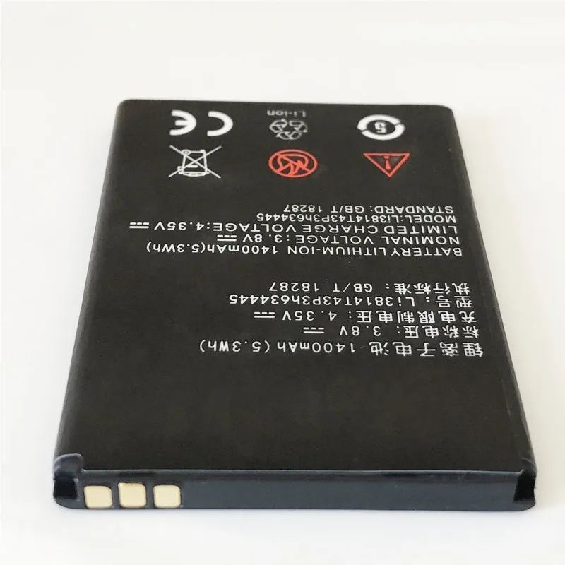 3,8 V 1400 мА/ч, Li3814T43P3h634445 для zte лезвие L110 A110 4," аккумулятор мА/ч. аккумулятор акумуляторная батарея Batteria батареей Batteri Батарея