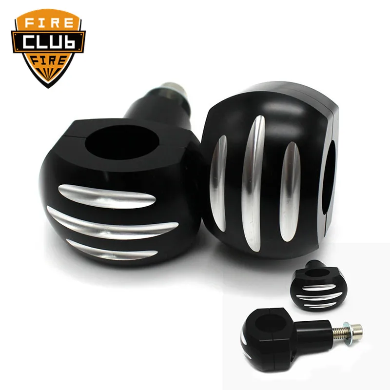 

Universal Motorcycle Black 1" Round Handlebar Riser Mounts Clamp CNC For Harley Sportster Iron XL 883 1200 883N 883L 883