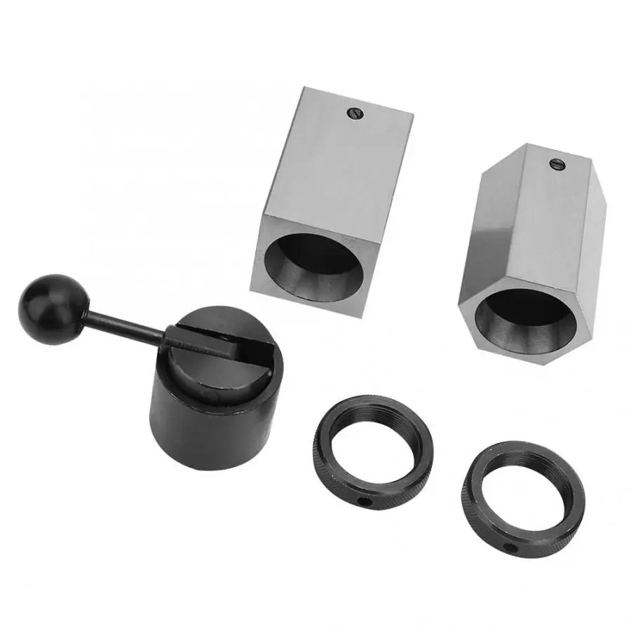 Набор блоков с шестигранными квадратными кольцами 5C ручка для фрезерных станков