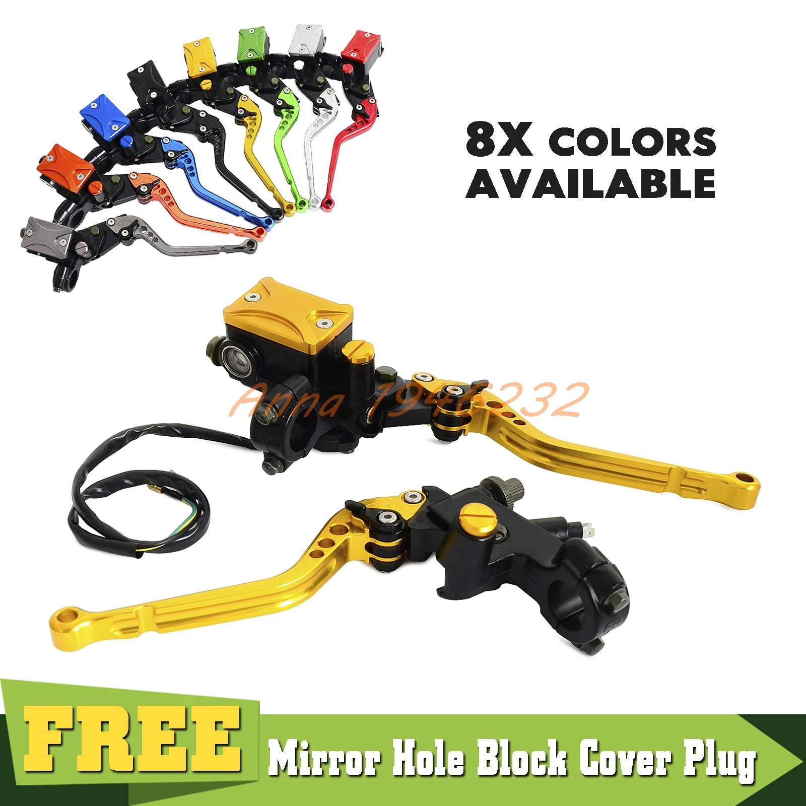 Универсальный 7/8 &quotрычаг главный цилиндр тормозной муфты резервуар для Suzuki РМЗ